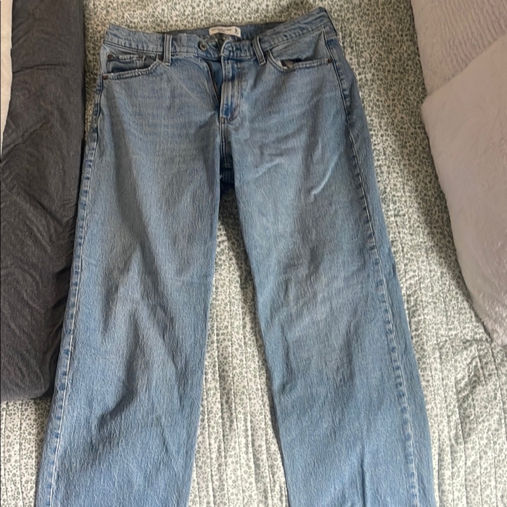 Abercrombie curve love worn once
